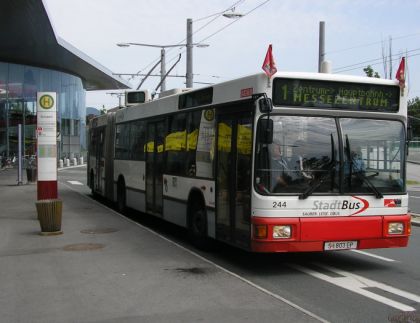 Systémy veřejné dopravy v Evropě:  Den desátý  (2.8.2007) -  návrat domů přes