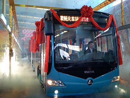 BUSportál SK: Scania urobila pokrok na trhu s čínskymi mestskými autobusmi