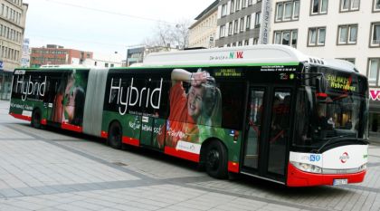 18m kloubový hybridní Solaris pro BOGESTRA v Bochumi.