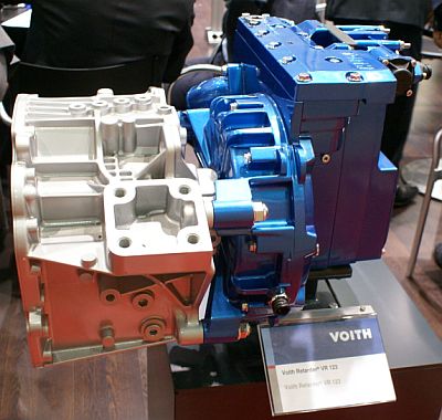 BUSWORLD 2007: Z expozic ZF a Voith.