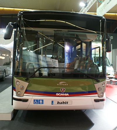 BUSWORLD 2007: Autobus  HABIT LE na podvozku Scania od Hispano Tata