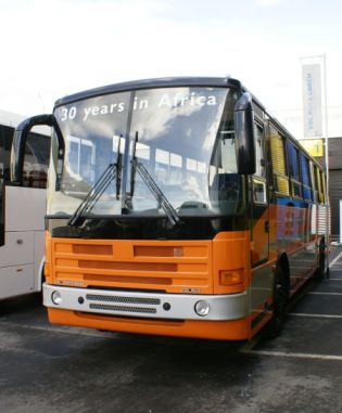 BUSWORLD 2007: Kuriozity z VDL - schoolbus Jonckheere a 30 let vyráběný