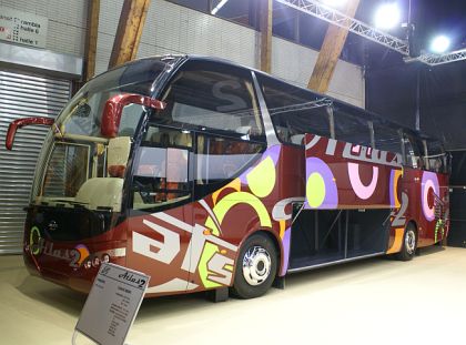 BUSWORLD 2007: Španělský nástavbář Ayats se v Česku uvedl do povědomí