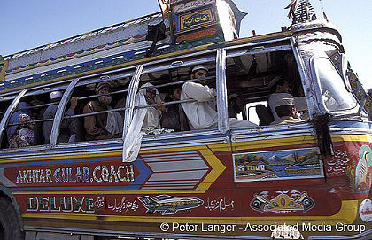 BUSportál SK: Fotky autobusov z Pakistanu.