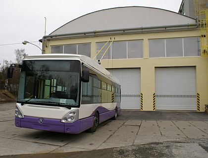 První trolejbus  ze ŠKODA ELECTRIC zamíří k zákazníkovi do rumunského Temešváru.