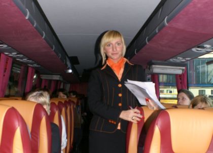 Autokar VDL BOVA Magiq společnosti OrangeWays zachytil BUSportál na Florenci.