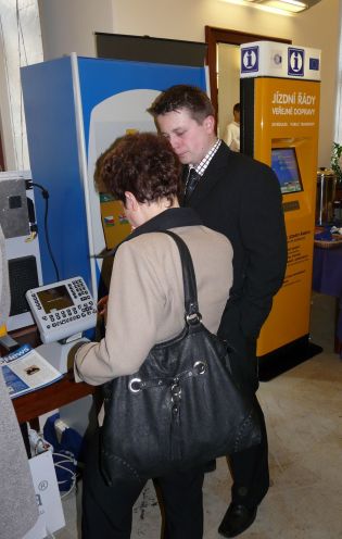 Záběry z konference Elektronické platby v dopravě '08