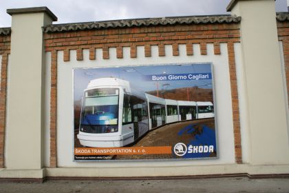 BUSportál se byl podívat na škodovácké billboardové leporelo v Plzni
