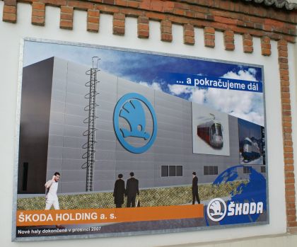 BUSportál se byl podívat na škodovácké billboardové leporelo v Plzni