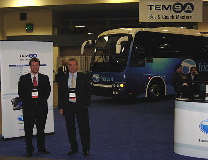 BUSportál SK:Temsa bola v USA s TS35 na UMA Motorcoach Expo 2008 v San Francisco