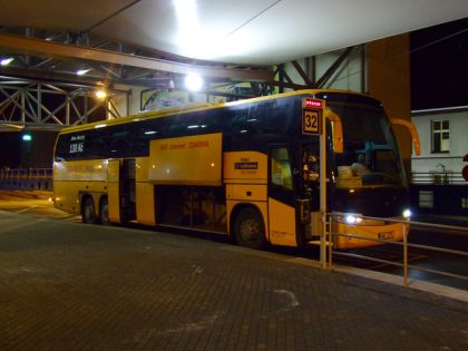 Provoz nové autobusové linky Praha - Písek - České Budějovice - Český Krumlov