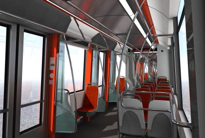 Představuje se nový typ tramvaje, stoprocentně nízkopodlažní vůz ŠKODA ForCity