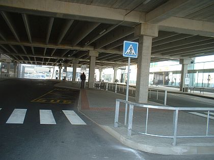 Záběry z nového autobusového nádraží v Mladé Boleslavi