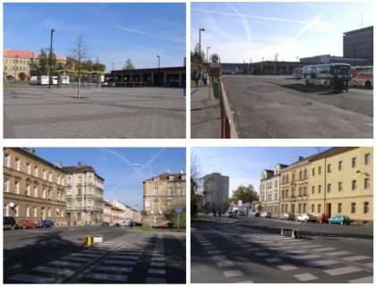 Vizualizace navrhované budoucí podoby autobusového nádraží v Chebu
