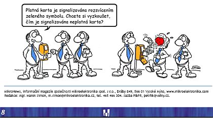 Vyšel Magazín společnosti Mikroelektronika spol. s r.o. 2/2008 Mikro News