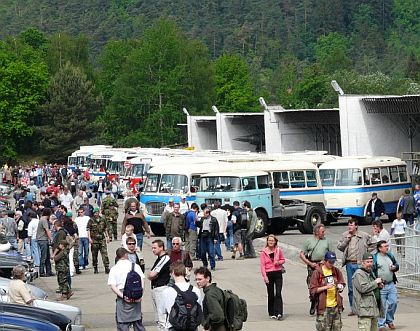 Lešany 2008. Přehlídka nejen autobusů RTO -