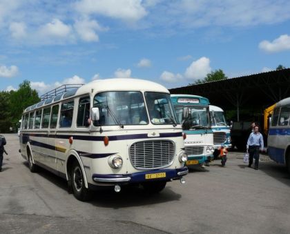 Lešany 2008. Přehlídka nejen autobusů RTO -