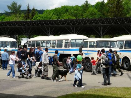 Lešany 2008. Přehlídka nejen autobusů RTO -