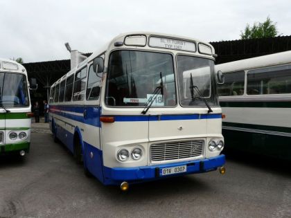 Lešany 2008. Přehlídka nejen autobusů RTO -