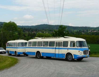 Lešany 2008. Přehlídka nejen autobusů RTO -