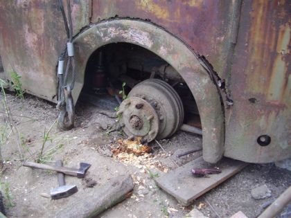 Záchranáři zachraňují nejen životy a  majetek, ale i autobusovou historii.