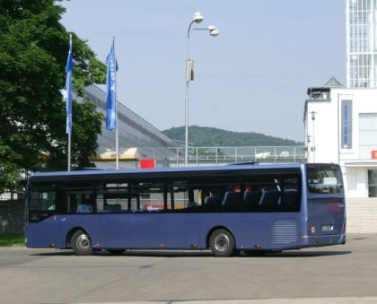 Městské, příměstské a linkové autobusy na veletrhu AUTOTEC 2008.
