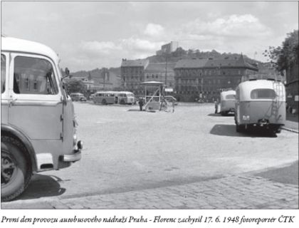 K 60. výročí autobusového nádraží Florenc vyšla 17.6.2008