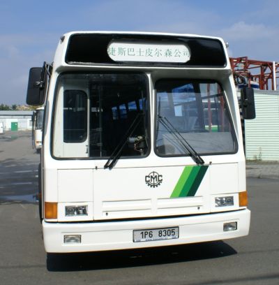 Čínský autobus CMC Pudong ČSAD autobusy Plzeň oslaví své 10. narozeniny