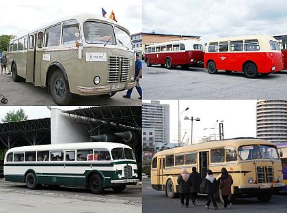 Autobus Škoda 706 RO přivítali silniční dopravci v nelehké situaci v poválečném