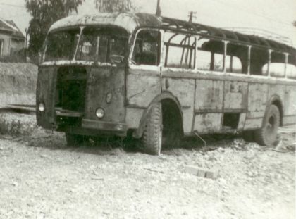 Autobus Škoda 706 RO přivítali silniční dopravci v nelehké situaci v poválečném