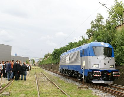 Škoda Transportation: nová třísystémová lokomotiva Š 109E.