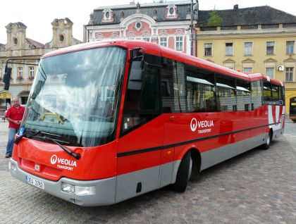 Na Karlově náměstí v Kolíně proběhla prezentace nového autobusu SOR BN 12