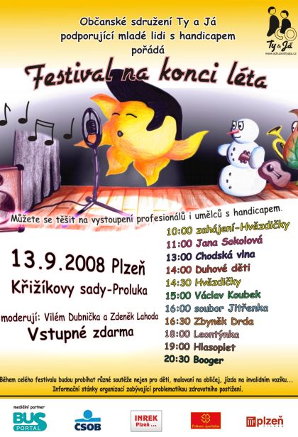 Festival na konci léta 2008 Plzeň