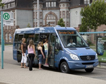 Minibusy Mercedes-Benz na veletrhu užitkových vozidel IAA 2008.