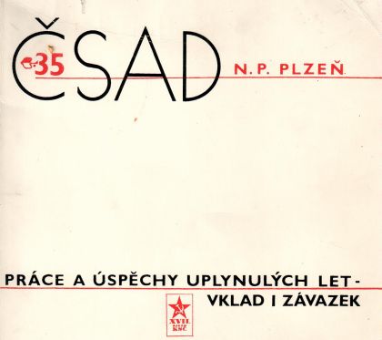 RETRO: Z publikace 35 let ČSAD n.p. Plzeň - Práce a úspěchy uplynulých let -