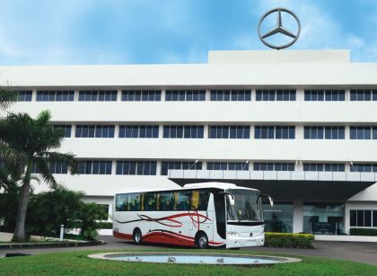 Daimler Buses v Indii: Nový autokar Mercedes-Benz ve spolupráci s Sutlej Motors.
