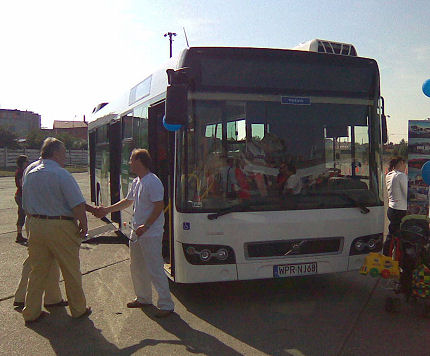 BUSportál SK: Mestský autobus VOLVO 7700 na DOD DP Bratislava
