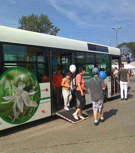 BUSportál SK: Mestský autobus VOLVO 7700 na DOD DP Bratislava