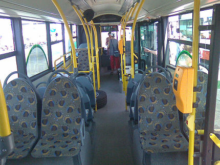 BUSportál SK: Mestský autobus VOLVO 7700 na DOD DP Bratislava