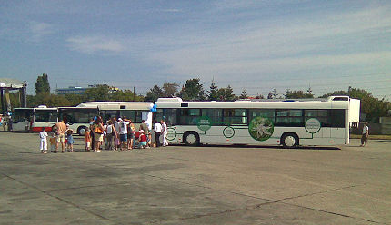 BUSportál SK: Mestský autobus VOLVO 7700 na DOD DP Bratislava