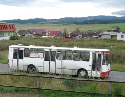 Autobusová pohlednice ze Slovenska aneb, čím jezdí u sousedů.