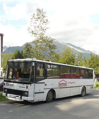 Autobusová pohlednice ze Slovenska aneb, čím jezdí u sousedů.