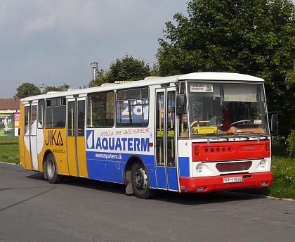 Autobusová pohlednice ze Slovenska aneb, čím jezdí u sousedů.