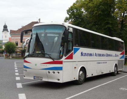 Autobusová pohlednice ze Slovenska aneb, čím jezdí u sousedů.