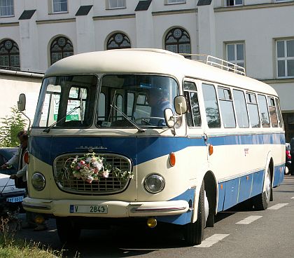 Škoda 706 RTO CAR  RTO Clubu z Bdeněvsi jako svatební vozidlo