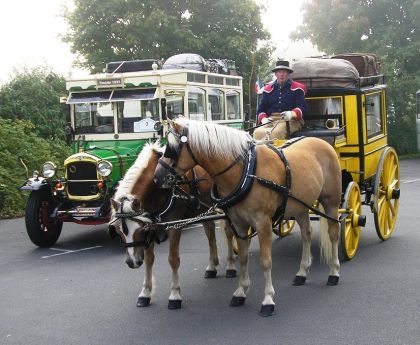 Mezinárodní sraz historických autobusů v německých lázních  Mergentheim