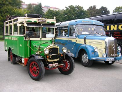 Mezinárodní sraz historických autobusů v německých lázních  Mergentheim