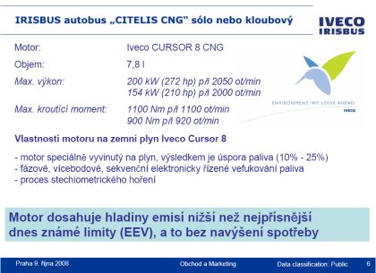 Ze semináře CNG v dopravě Jezdíme na zemní plyn Provoz CNG vozidel