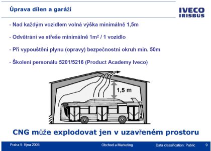 Ze semináře CNG v dopravě Jezdíme na zemní plyn Provoz CNG vozidel