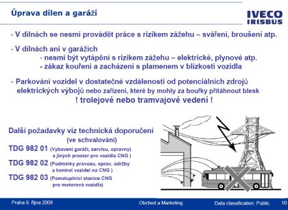 Ze semináře CNG v dopravě Jezdíme na zemní plyn Provoz CNG vozidel